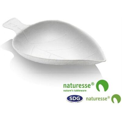 Non communiqué Mini Assiette Feuille Pulpe de Cellulose Finger Food 9,5x6 cm SDG x 2400 NC - Publicité Non communiqué Mini Assiette Feuille Pulpe de Cellulose Finger Food 9,5x6 cm SDG x 2400 NC - Publicité