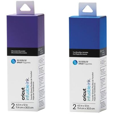Non communiqué 4 feuilles de transfert pour Mug Press - Violet + Bleu Multicolore - Publicité Non communiqué 4 feuilles de transfert pour Mug Press - Violet + Bleu Multicolore - Publicité
