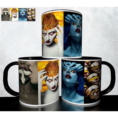 Forever Mug collection design - Série American Horror story 755 Blanc - Publicité Forever Mug collection design - Série American Horror story 755 Blanc - Publicité