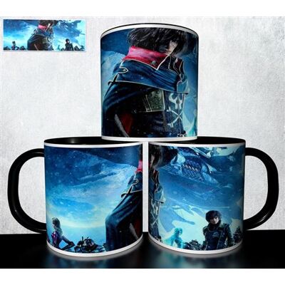 Forever Mug collection design - Albator Captain Harlock 313 Blanc - Publicité Forever Mug collection design - Albator Captain Harlock 313 Blanc - Publicité