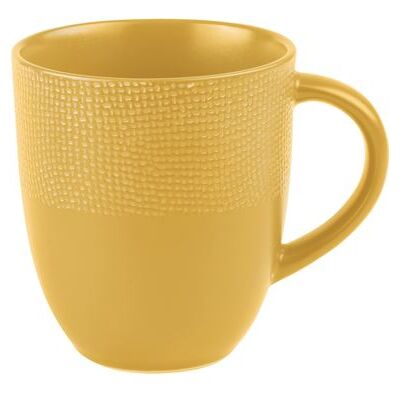 Mug Safran Vésuvio - Lot de 6 - Grès - Publicité Mug Safran Vésuvio - Lot de 6 - Grès - Publicité