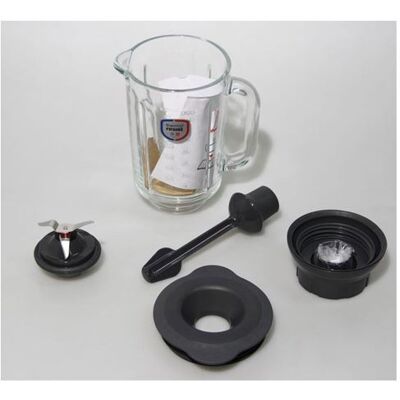 Bol blender en verre 1.6l pour robot multifonctions kenwood - Publicité Bol blender en verre 1.6l pour robot multifonctions kenwood - Publicité