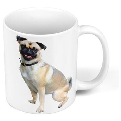 Non communiqué Fabulous Mug céramique Carlin Petit Chien Beige Blanc - Publicité Non communiqué Fabulous Mug céramique Carlin Petit Chien Beige Blanc - Publicité