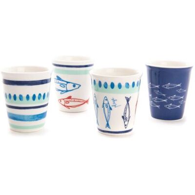 Non communiqué Coffret 4 tasses expresso Arial - Amadeus - Blanc - Porcelaine Blanc - Publicité Non communiqué Coffret 4 tasses expresso Arial - Amadeus - Blanc - Porcelaine Blanc - Publicité