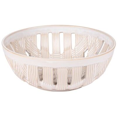 Non communiqué Corbeille Tressée beige 24 cm - Table Passion - Beige - Grès Beige - Publicité Non communiqué Corbeille Tressée beige 24 cm - Table Passion - Beige - Grès Beige - Publicité