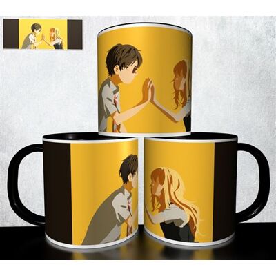 Forever Mug collection design - Your Lie in April Shigatsu wa kimi no uso 731 Blanc - Publicité Forever Mug collection design - Your Lie in April Shigatsu wa kimi no uso 731 Blanc - Publicité