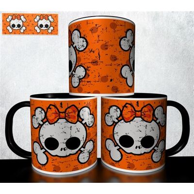 Forever Mug collection design - Halloween Tête de Mort 910 Noir - Publicité Forever Mug collection design - Halloween Tête de Mort 910 Noir - Publicité