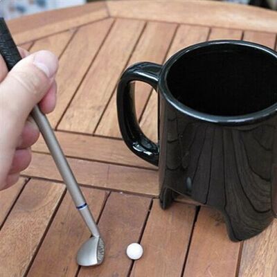 Mug Mini Golf Eurowebbiz - Porcelaine, 270ml, Avec Balle et Club - Publicité Mug Mini Golf Eurowebbiz - Porcelaine, 270ml, Avec Balle et Club - Publicité