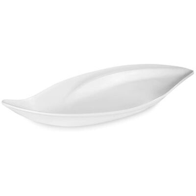 Non communiqué Plat Mélamine Blanc Feuille 50,5 x 24 cm Pujadas Blanc - Publicité Non communiqué Plat Mélamine Blanc Feuille 50,5 x 24 cm Pujadas Blanc - Publicité