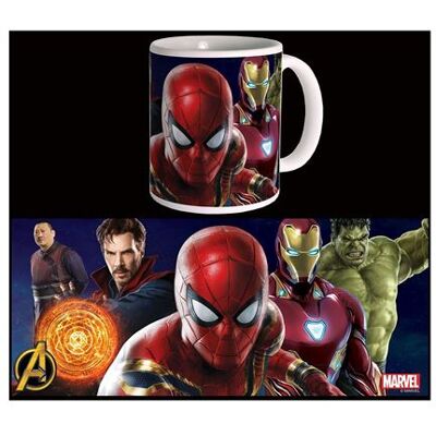 Semic Avengers Infinity War - Mug Spider-Man Blanc - Publicité Semic Avengers Infinity War - Mug Spider-Man Blanc - Publicité