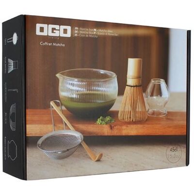 Non communiqué Mugs, bols et tisanières - Ogo Living : Coffret découverte du matcha Coloris unique - Publicité Non communiqué Mugs, bols et tisanières - Ogo Living : Coffret découverte du matcha Coloris unique - Publicité