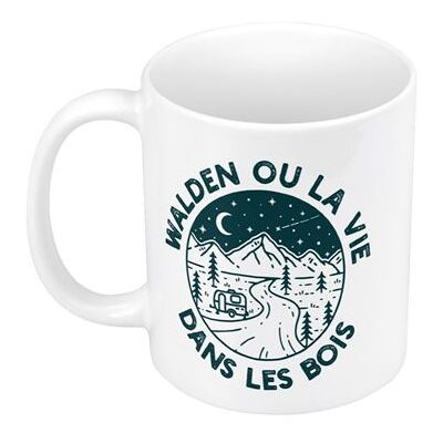 Non communiqué Fabulous Mug céramique Walden ou la vie dans les bois Blanc - Publicité Non communiqué Fabulous Mug céramique Walden ou la vie dans les bois Blanc - Publicité