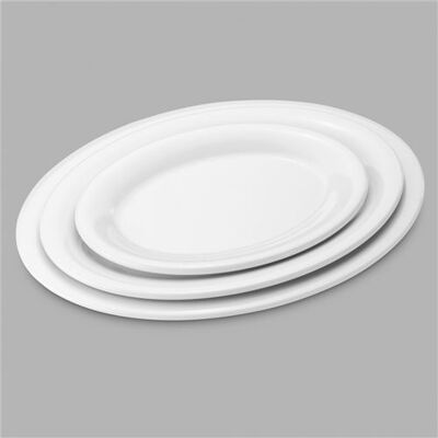 Non communiqué Assiette Mélamine Ovale Blanche 24,3 à 34,2 cm - Pujadas - - Mélamine30,5 x 23,2 cm - Publicité Non communiqué Assiette Mélamine Ovale Blanche 24,3 à 34,2 cm - Pujadas - - Mélamine30,5 x 23,2 cm - Publicité