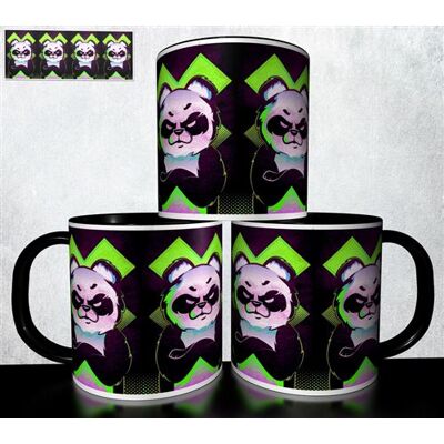 Forever Mug personnalisé 4Ever1 - Animal Fun Panda design 189 Blanc - Publicité Forever Mug personnalisé 4Ever1 - Animal Fun Panda design 189 Blanc - Publicité