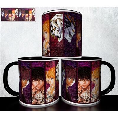 Forever Mug collection design - Death Note Desu noto 243 Blanc - Publicité Forever Mug collection design - Death Note Desu noto 243 Blanc - Publicité