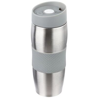 5FIVE - Mug isotherme inox 0,35L - Gris - Inox - Mug - Publicité 5FIVE - Mug isotherme inox 0,35L - Gris - Inox - Mug - Publicité