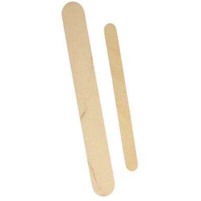 Artemio 80 bâtonnets plats en bois 15 cm Beige - Publicité Artemio 80 bâtonnets plats en bois 15 cm Beige - Publicité