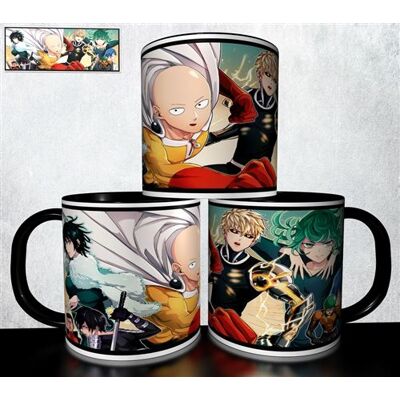 Forever Mug collection design - One Punch Man Wanpanman 661 Blanc - Publicité Forever Mug collection design - One Punch Man Wanpanman 661 Blanc - Publicité
