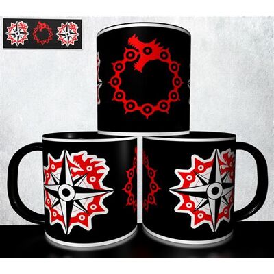 Forever Mug collection design - Seven Deadly Sins Nanatsu no taizai 213 Blanc - Publicité Forever Mug collection design - Seven Deadly Sins Nanatsu no taizai 213 Blanc - Publicité