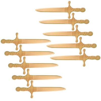 Artemio 10 Dagues en Bois de Pirate - Accessoires Décoratifs - Publicité Artemio 10 Dagues en Bois de Pirate - Accessoires Décoratifs - Publicité