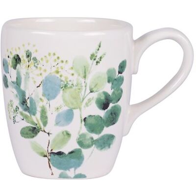 Mug Natura 38 cl - Lot de 6 - Faïence décorée - Publicité Mug Natura 38 cl - Lot de 6 - Faïence décorée - Publicité