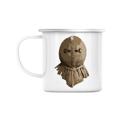Non communiqué Mug en métal émaillé Trick or treat monstre Blanc - Publicité Non communiqué Mug en métal émaillé Trick or treat monstre Blanc - Publicité