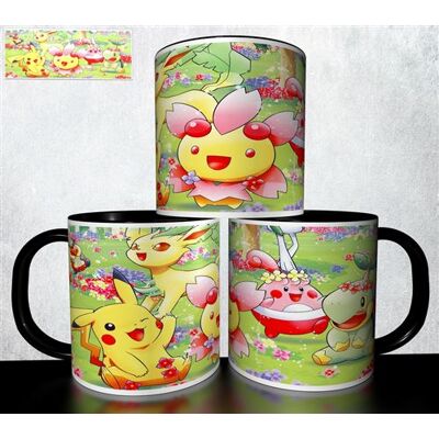 Forever Mug personnalisé 4Ever1 - Kawaii Pokemon Pikachu design 124 Blanc - Publicité Forever Mug personnalisé 4Ever1 - Kawaii Pokemon Pikachu design 124 Blanc - Publicité