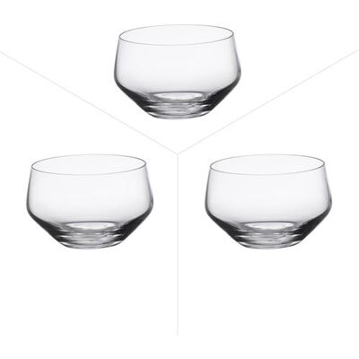 Baumalu Boîte de 3 verrines Concept 27 cl - Rona - Transparent / Cristal - Verre Cristallin Transparent - Publicité Baumalu Boîte de 3 verrines Concept 27 cl - Rona - Transparent / Cristal - Verre Cristallin Transparent - Publicité