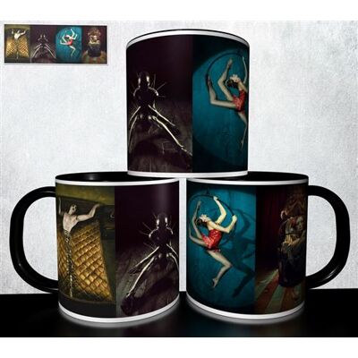Forever Mug collection design - American Horror story 824 Blanc - Publicité Forever Mug collection design - American Horror story 824 Blanc - Publicité