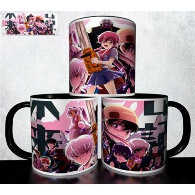 Forever Mug collection design - Mirai Nikki 611 Blanc - Publicité Forever Mug collection design - Mirai Nikki 611 Blanc - Publicité