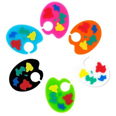 Non communiqué Set de 6 marqueurs de verre - Happy Markers Palette - Pylones - Publicité Non communiqué Set de 6 marqueurs de verre - Happy Markers Palette - Pylones - Publicité