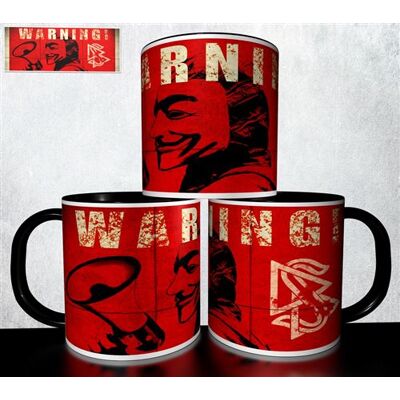 Forever Mug collection design - Anonymous 819 Blanc - Publicité Forever Mug collection design - Anonymous 819 Blanc - Publicité