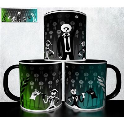 Forever Mug collection design - Anonymous 816 Blanc - Publicité Forever Mug collection design - Anonymous 816 Blanc - Publicité