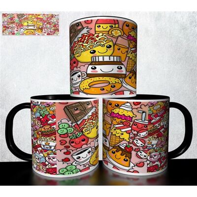 Forever Mug personnalisé 4Ever1 - Kawaii food design 103 Blanc - Publicité Forever Mug personnalisé 4Ever1 - Kawaii food design 103 Blanc - Publicité