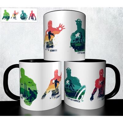 Forever Mug collection design - Super héros Avengers 804 Blanc - Publicité Forever Mug collection design - Super héros Avengers 804 Blanc - Publicité