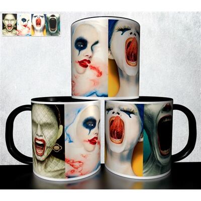 Forever Mug collection design - Série American Horror story 756 Blanc - Publicité Forever Mug collection design - Série American Horror story 756 Blanc - Publicité