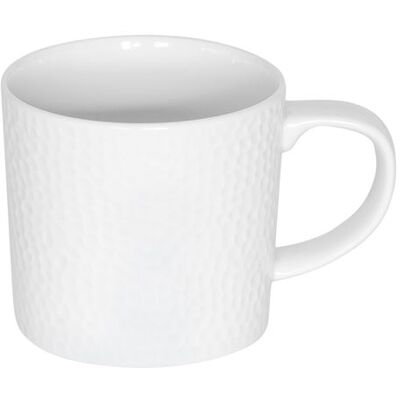 Lot de 4 mugs Louna Blanc - Porcelaine 30cl - Publicité Lot de 4 mugs Louna Blanc - Porcelaine 30cl - Publicité