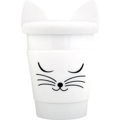 Non communiqué Mug et couvercle - Trophy Mug Chat blanc - Pylones Chat blanc - Publicité Non communiqué Mug et couvercle - Trophy Mug Chat blanc - Pylones Chat blanc - Publicité