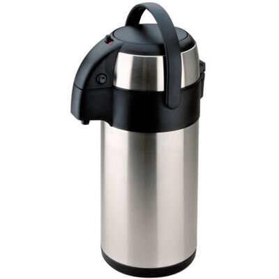 Thermos Pompe en Acier Inoxydable 3L Olympia - Solide & Compacte - Publicité Thermos Pompe en Acier Inoxydable 3L Olympia - Solide & Compacte - Publicité