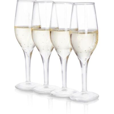 ThumbsUp! Pack de 4 verres à Shot forme flûte à champagne - Publicité ThumbsUp! Pack de 4 verres à Shot forme flûte à champagne - Publicité