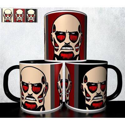 Forever Mug collection design - Manga l'Attaque des Titans Shingeki no Kyojin 581 Blanc - Publicité Forever Mug collection design - Manga l'Attaque des Titans Shingeki no Kyojin 581 Blanc - Publicité