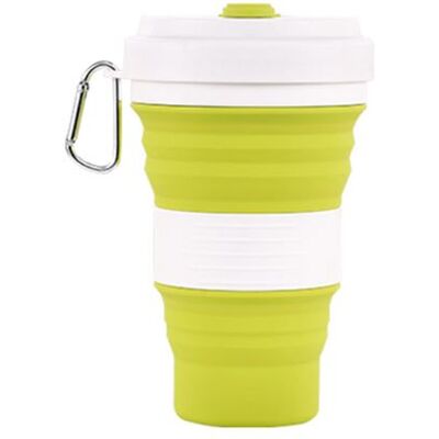 Non communiqué Tasse à Eau Pliante Portable en Silicone Pliable 550ML Jaune/Blanc - Publicité Non communiqué Tasse à Eau Pliante Portable en Silicone Pliable 550ML Jaune/Blanc - Publicité