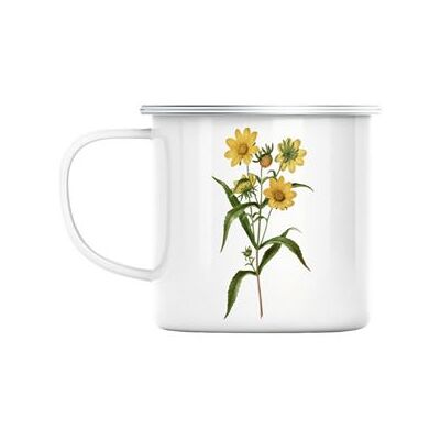 Non communiqué Mug en métal émaillé Bouquet marguerite jaune Blanc - Publicité Non communiqué Mug en métal émaillé Bouquet marguerite jaune Blanc - Publicité