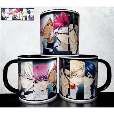 Forever Mug collection design - Food Wars Shokugeki no soma 478 Blanc - Publicité Forever Mug collection design - Food Wars Shokugeki no soma 478 Blanc - Publicité