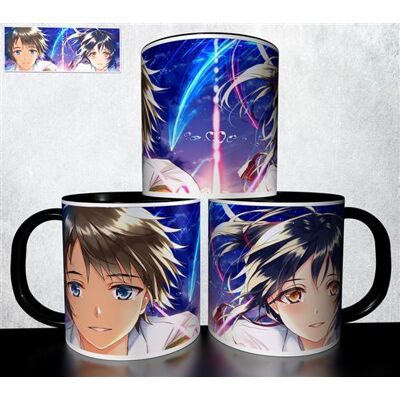 Forever Mug collection design - Your Name Kimi no na wa 734 Blanc - Publicité Forever Mug collection design - Your Name Kimi no na wa 734 Blanc - Publicité