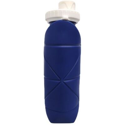 Non communiqué Tasse à Eau Pliante Portable en Silicone Pliable 600ML Bleu foncé Bleu - Publicité Non communiqué Tasse à Eau Pliante Portable en Silicone Pliable 600ML Bleu foncé Bleu - Publicité