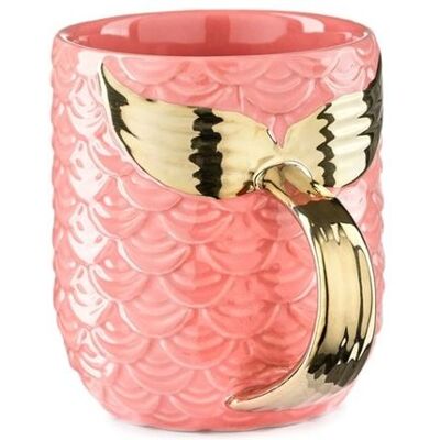 Eurowebbiz Mug Sirène Rose - Parois en relief - 400ml - Mug - Publicité Eurowebbiz Mug Sirène Rose - Parois en relief - 400ml - Mug - Publicité