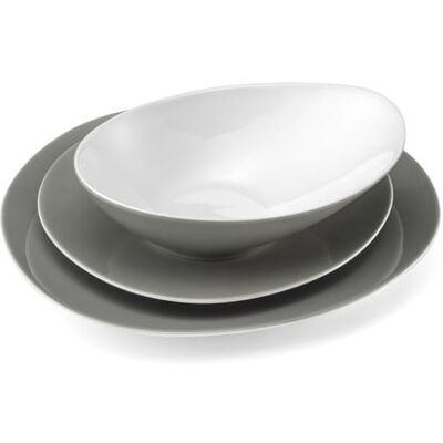 Médard de Noblat - Sven Gris - 18 pièces - Dinnerware Set - Publicité Médard de Noblat - Sven Gris - 18 pièces - Dinnerware Set - Publicité