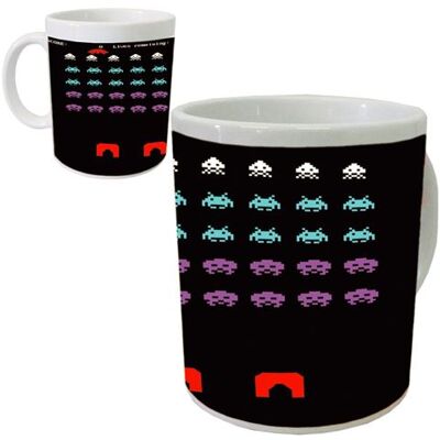 Tasse envahisseurs en céramique by Cbkreation Multicolore - Publicité Tasse envahisseurs en céramique by Cbkreation Multicolore - Publicité