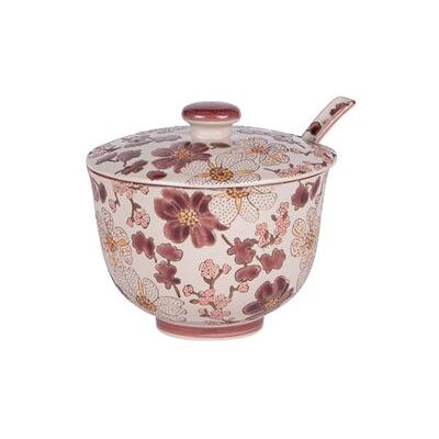 Non communiqué Bol à soupe avec cuillère Kiyo 60 cl - Table Passion - Décoré - Grès - Publicité Non communiqué Bol à soupe avec cuillère Kiyo 60 cl - Table Passion - Décoré - Grès - Publicité